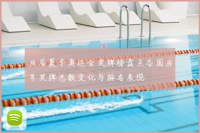历届夏季奥运会奖牌榜盘点各国历年奖牌总数变化与排名表现